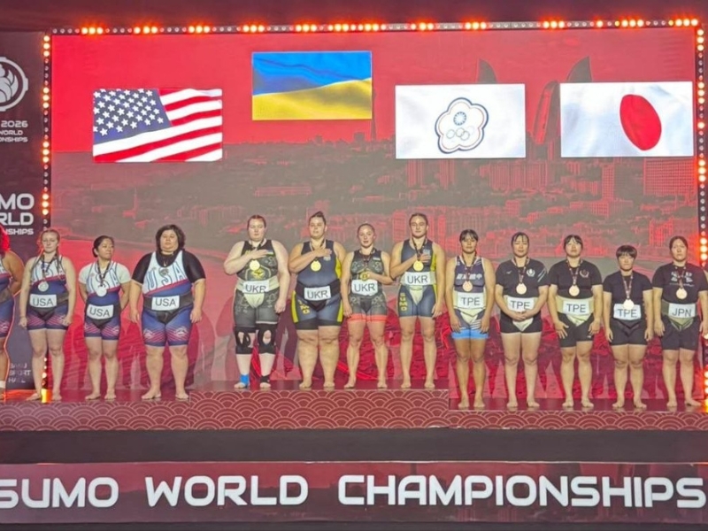 Спортсменка з Херсонщини стала чемпіонкою світу із сумо в Азербайджані