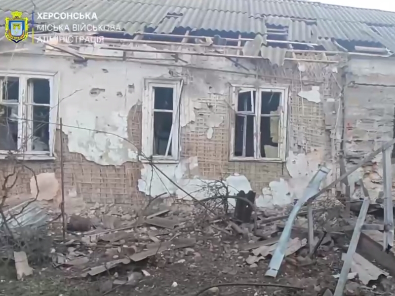 Обстріл Херсона: постраждали п'ятеро людей, серед них діти