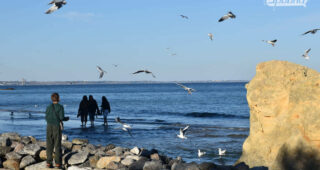 Жовтень в Одесі: як містяни проводять вихідні біля моря (фото)