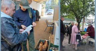 Стихійні ринки та блокпости: як на Херсонщині борються з несанкціонованою торгівлею