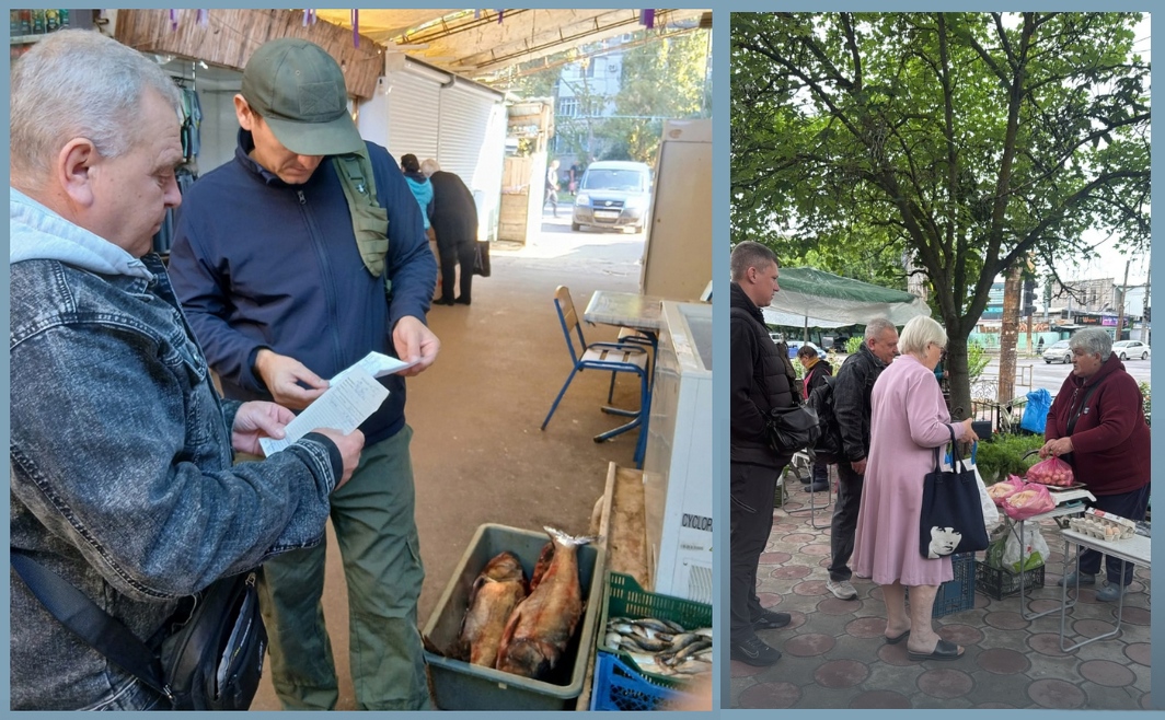 Стихійні ринки та блокпости: як на Херсонщині борються з несанкціонованою торгівлею
