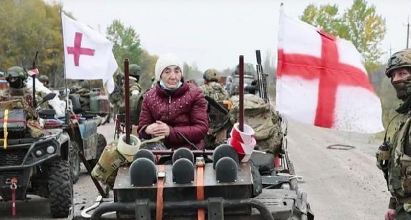 Всупереч домовленостям росіяни почали вивозити людей з Олешків у невідомому напрямку