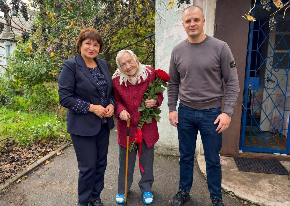 Херсонка відзначила свій 103-й день народження